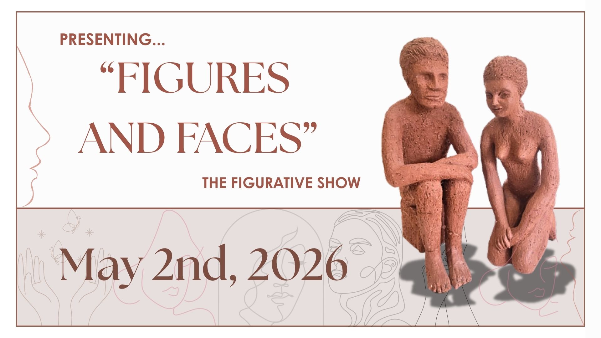Figures and Faces Show runs May 2 - 16, 2026 at Lloyd Gallery